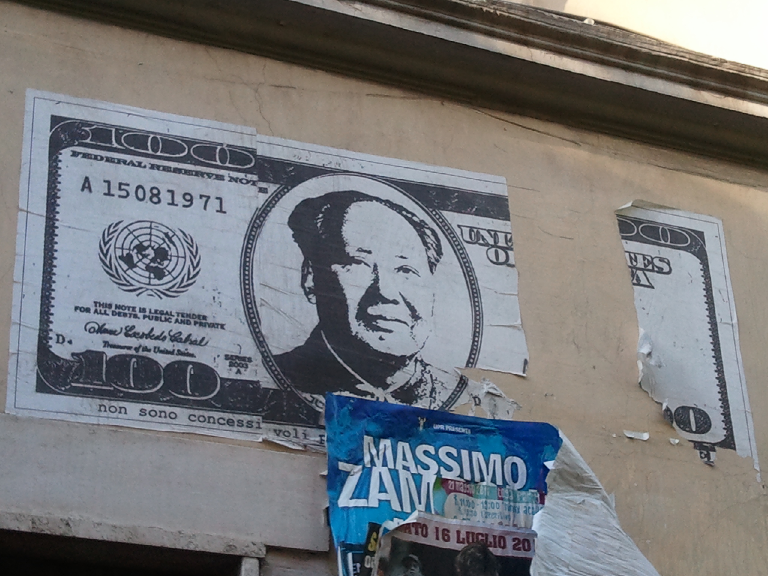 Als Alice met het Witte Konijn door de Via del Pigneto